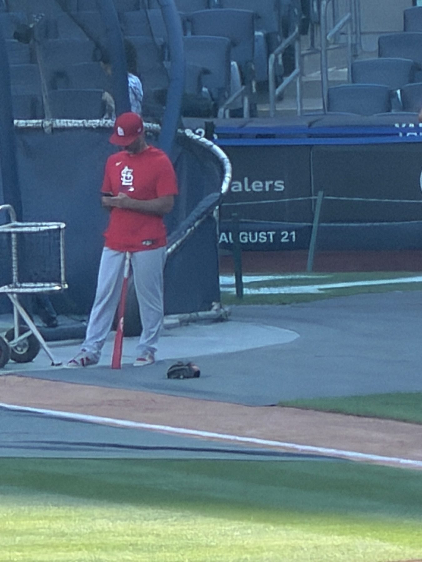 Yankee Stadium trip photo