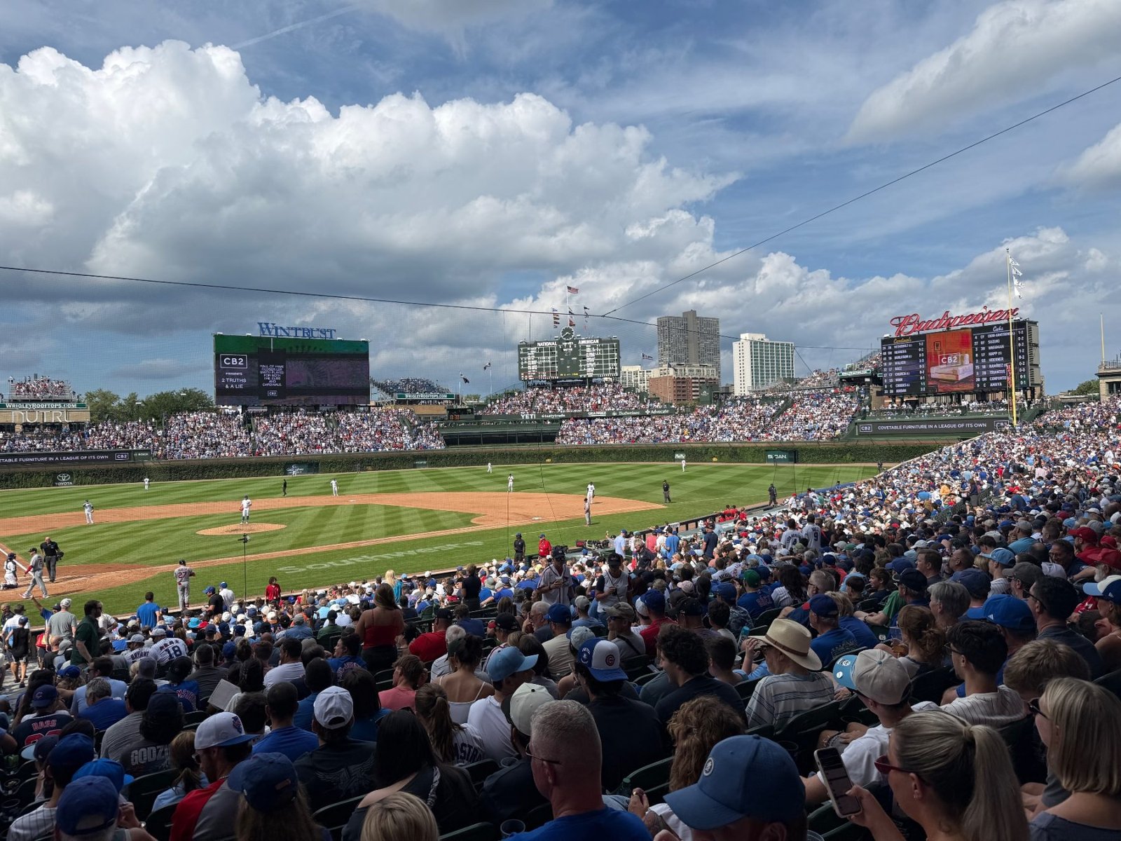 Wrigley Field trip photo