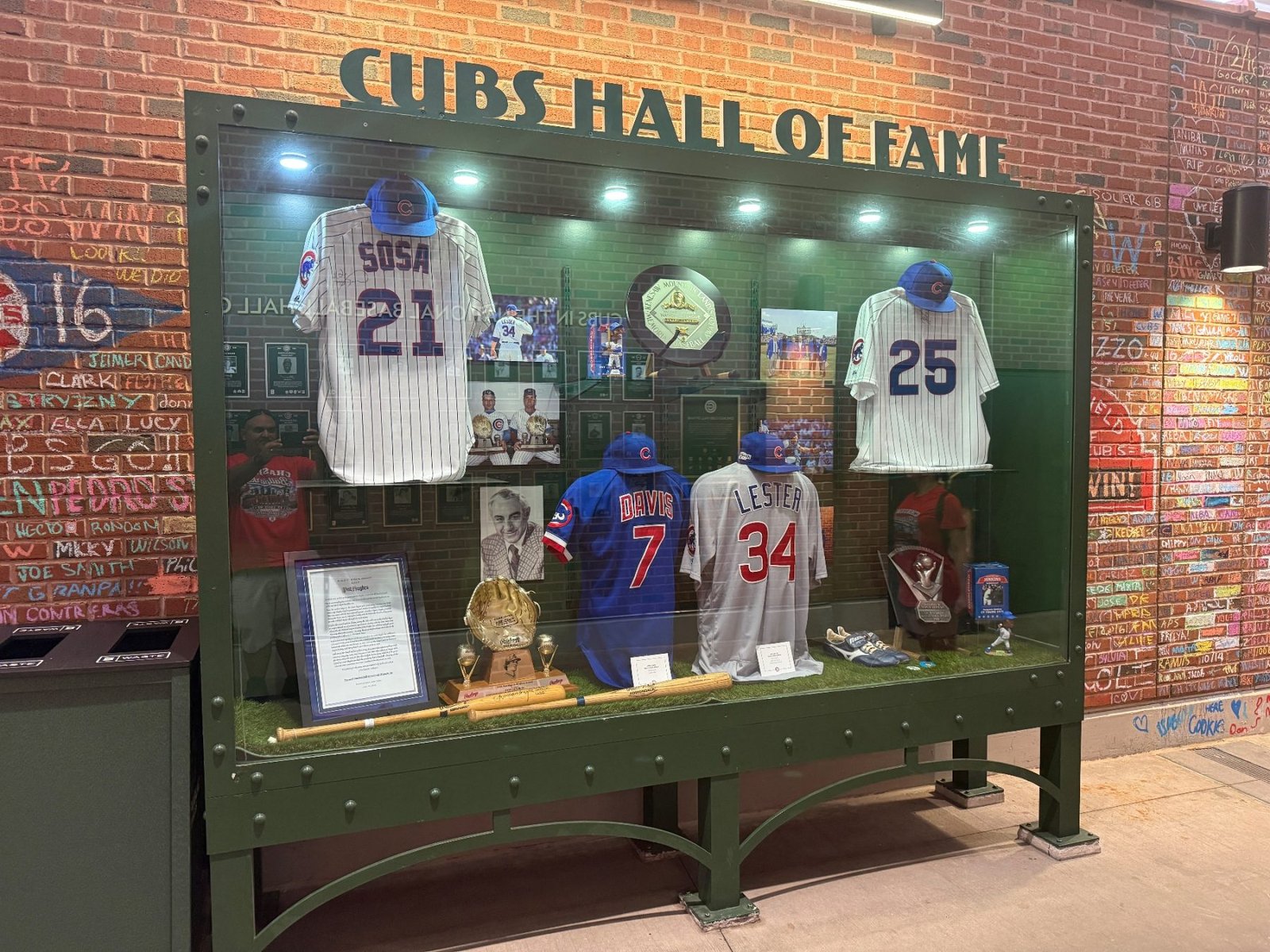 Wrigley Field trip photo