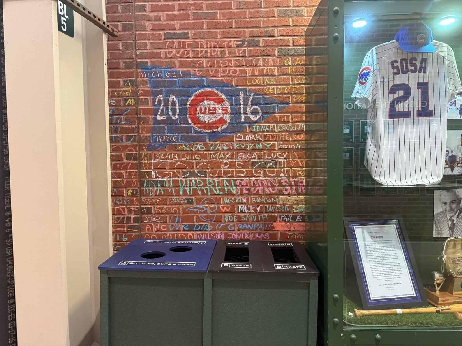 Wrigley Field trip photo