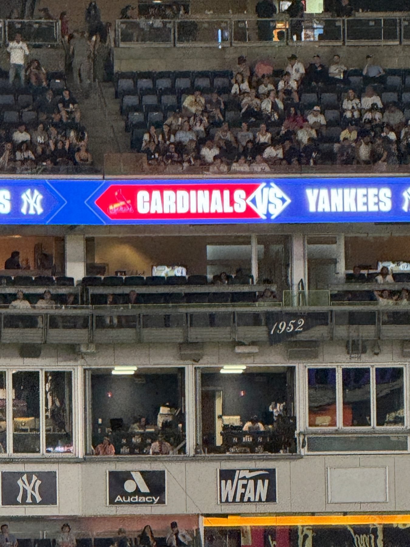 Yankee Stadium trip photo