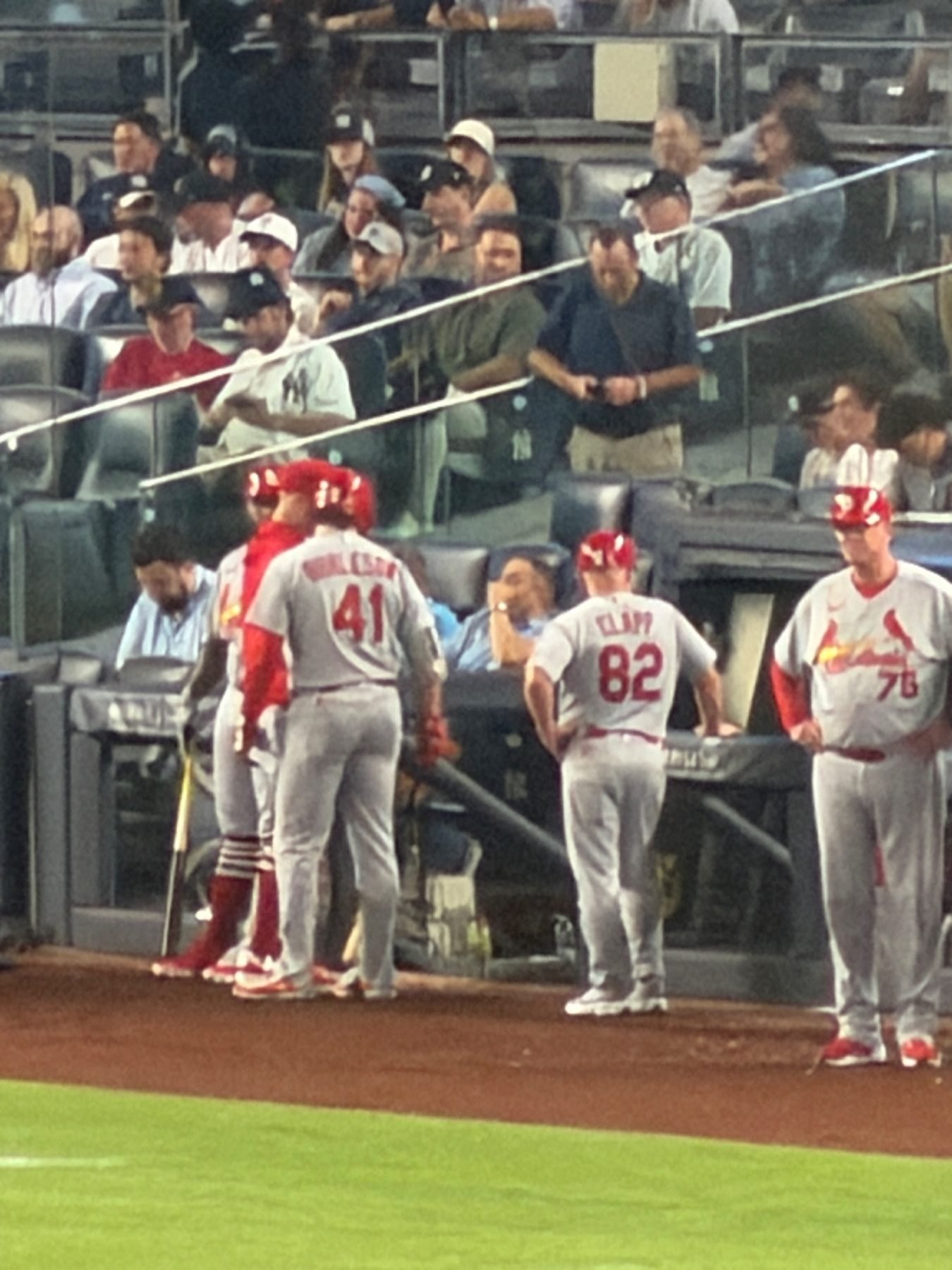Yankee Stadium trip photo
