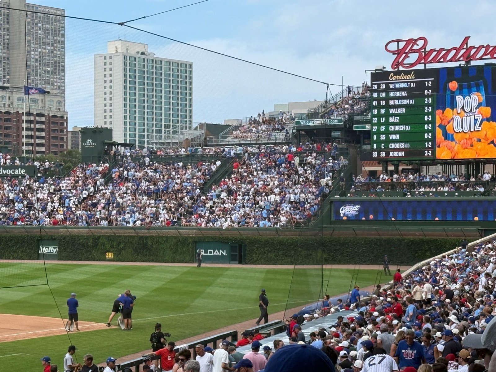 Wrigley Field trip photo