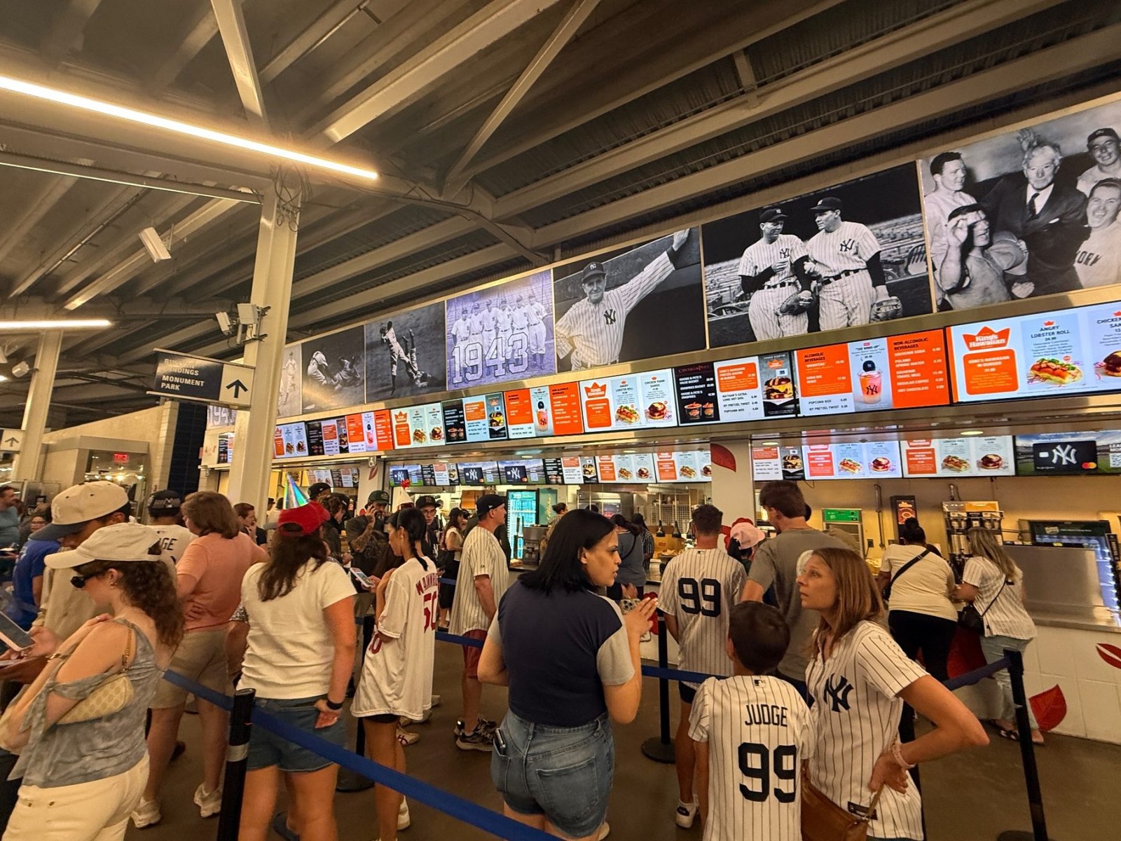 Yankee Stadium trip photo