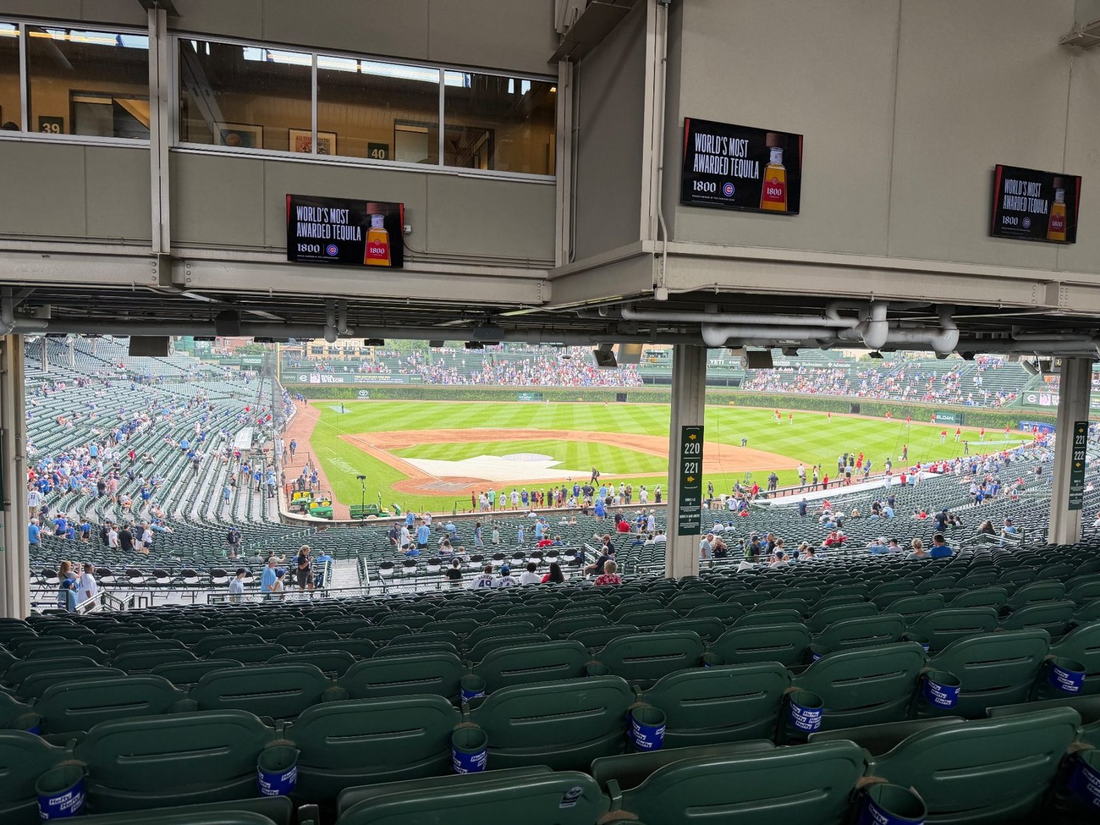 Wrigley Field trip photo