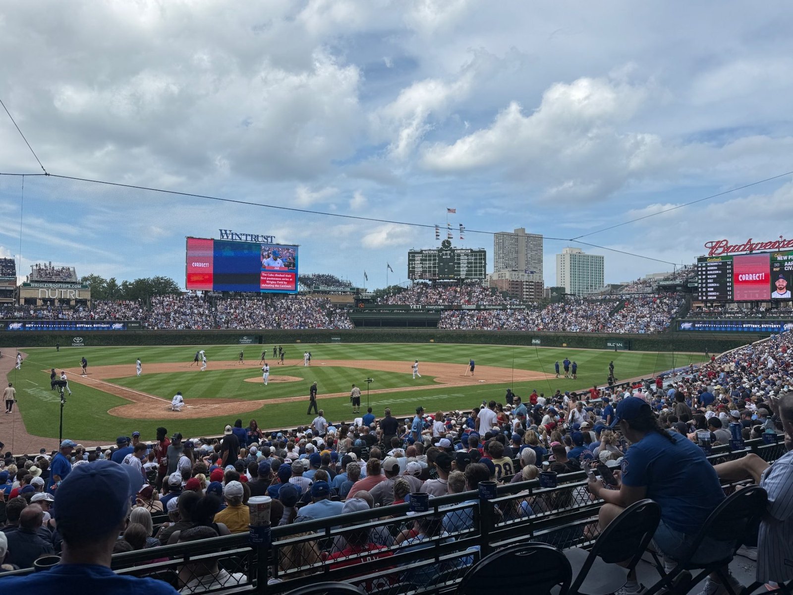 Wrigley Field trip photo