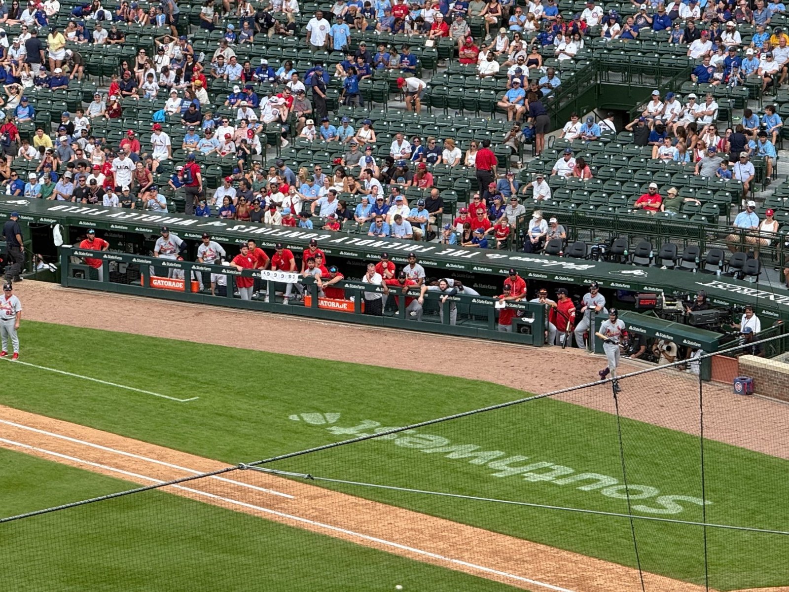 Wrigley Field trip photo