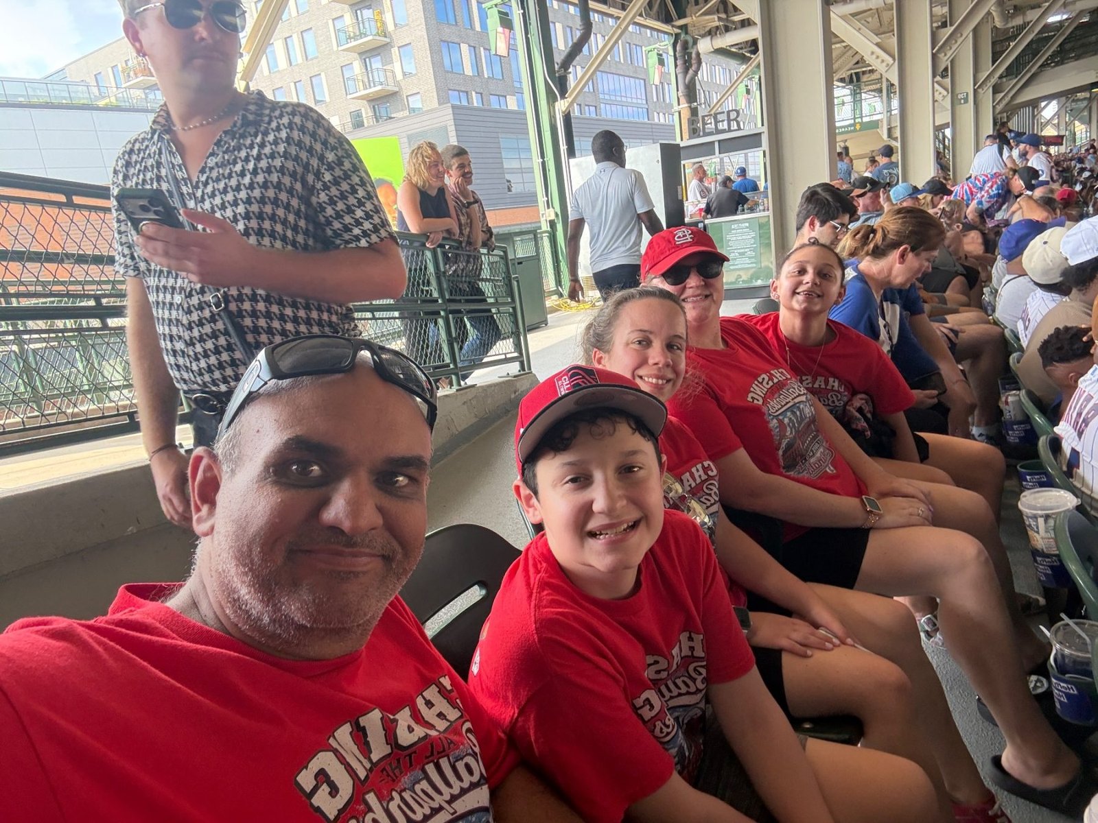 Wrigley Field trip photo