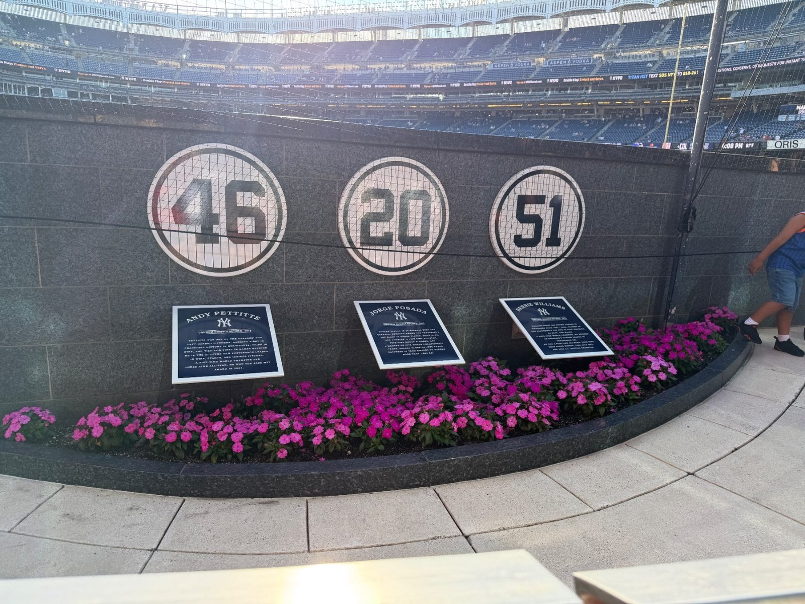 Yankee Stadium trip photo