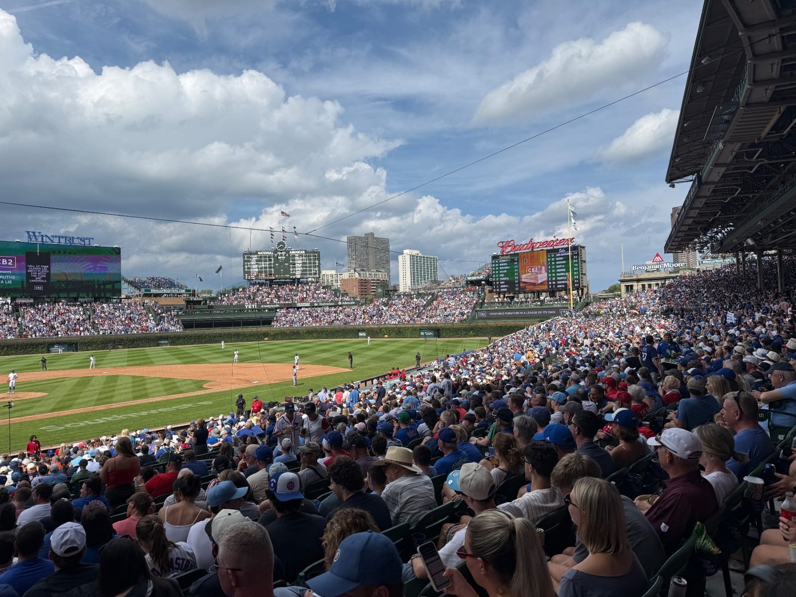 Wrigley Field trip photo