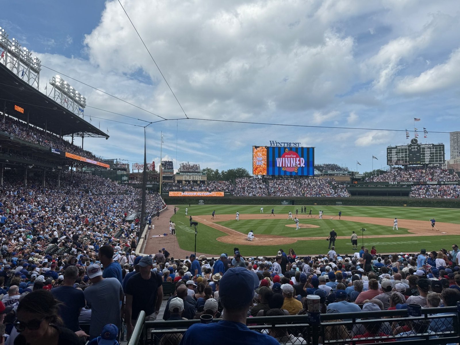 Wrigley Field trip photo
