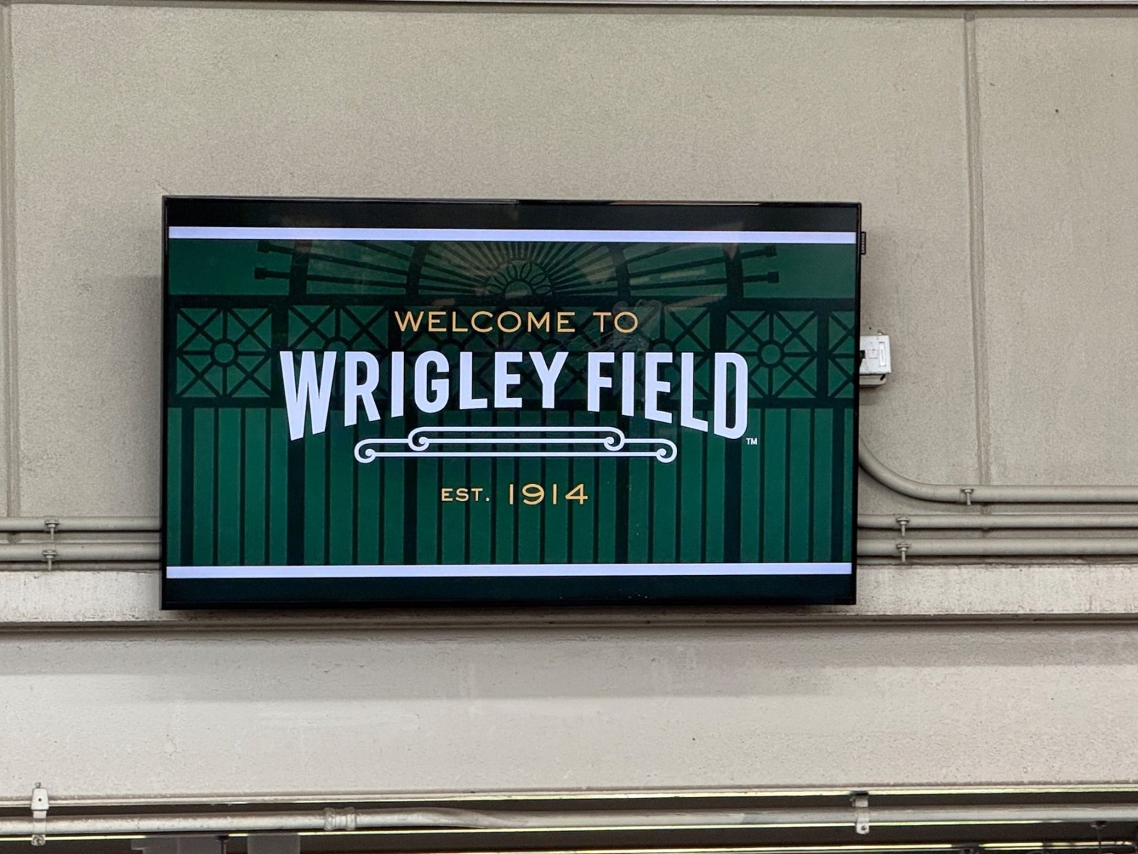 Wrigley Field trip photo