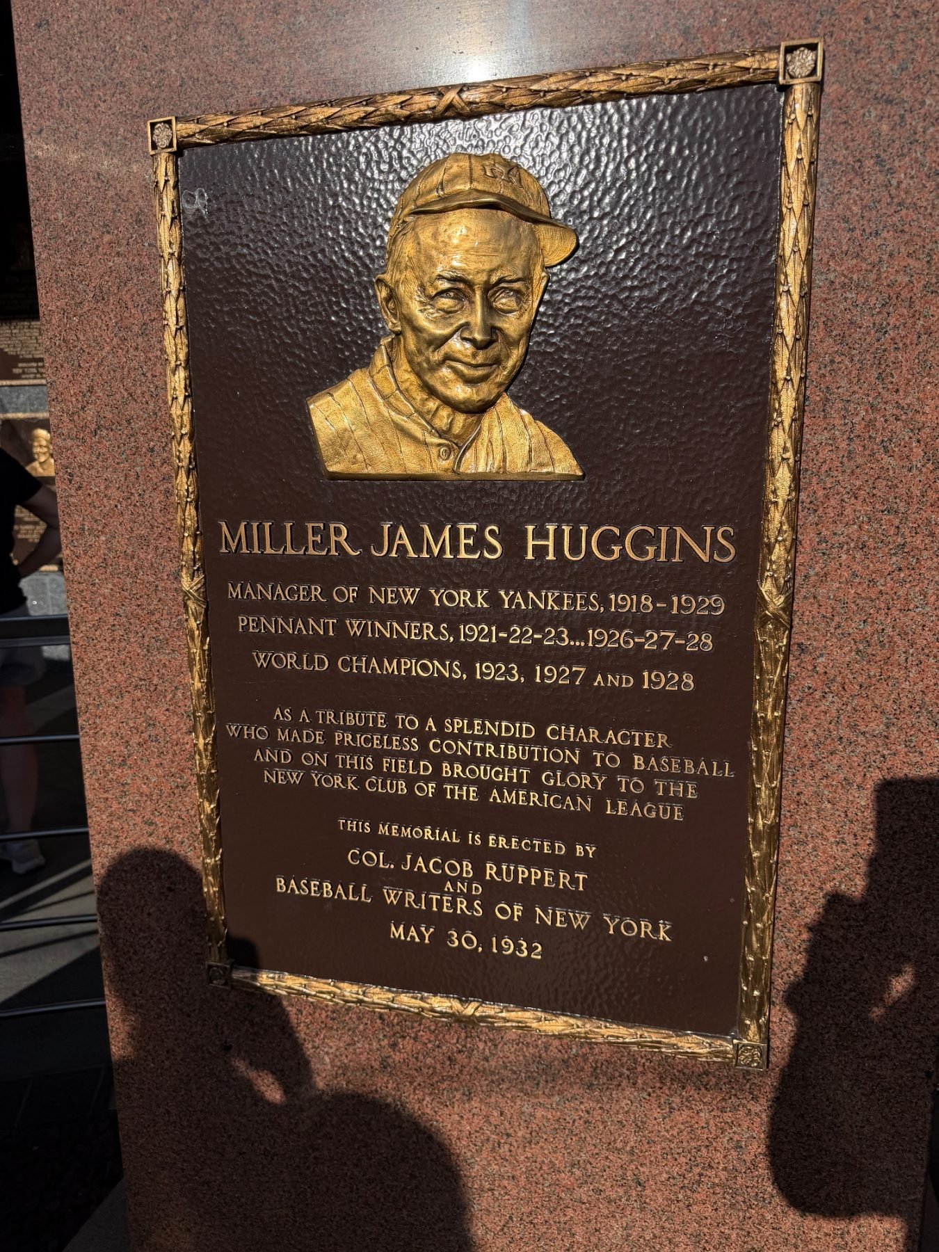 Yankee Stadium trip photo